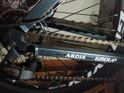 Велосипед Ardis Santana MTB ST 24" 16" Красно-серый с крыльями в комплекте (0712-160-1) фото от покупателей 6