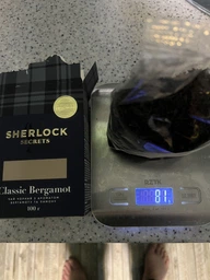 Чай черный Sherlock Secrets Earl Grey Листовой со вкусом бергамота 100 г (4823118600995)