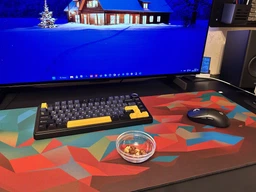 Игровая поверхность Cherry Xtrfy Xtrfy GP5 Litus Blue XL (920 x 400 x 4мм) (GP5-XL-LITUS-BLUE) фото от покупателей 2