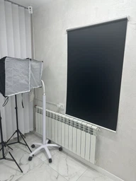 Рулонна штора термо 051 блекаут DecoSharm 52x170 см Білий фото від покупців 18