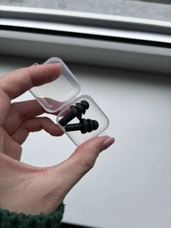Беруши универсальные для плавания и от шума в пластиковом футляре Earplugs Yellow (желтый) фото от покупателей 9