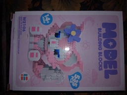 Конструктор фигурка Лиса (Kuromi ) геншен, манги, hello kitty, Санріо Кітті, Мелоди для девочек мини блоки y2k kpop 533 деталей (AN)21196 фото от покупателей 1