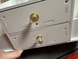 Большой DIY Органайзер для косметики и инструментов для макияжа с зеркалом на 5 секций, с выдвижными ящиками, 40х20х34,5 см, белый (COSM5477WH) фото от покупателей 14