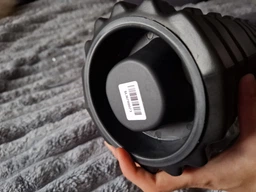 Масажний ролик-валик для МФР і йоги EasyFit 33х14 см ролер-масажер для спини, ніг, рук і шиї EF-2020a-BK Чорний (56003501) фото від покупців 2