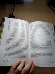 Настольная лампа светильник для чтения книг со встроенным аккумулятором лампа портативная фонарь LED лампы на аккумуляторе светодиодный на прищепке для книги фонарик (66432 Ruel) фото от покупателей 10