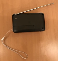 Радиоприемник цифровой с аккумулятором и ремешком Радио FM LED-дисплей MP3-плеер USB-рекордер RED фото от покупателей 7