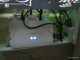 Полка для роутера WiFi Сова и звезды коробка 40*20*10 см Белая фото от покупателей 4