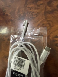 Кабель живлення 180см 100W Type-C на MagSafe2 для Apple MacBook Pro Air а1398 a1466 (776691) фото від покупців 2