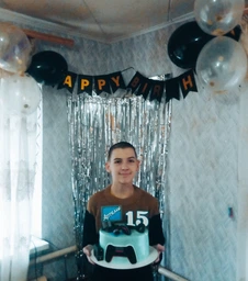 Воздушные шары "Happy Birthday black", набор - 13 шт., качественный материал фото от покупателей 2