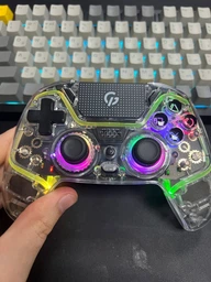 Беспроводной геймпад GamePro GPS13T BT 5.3/USB (PC/iOS/Android/PS3/PS4) RGB Transparent фото от покупателей 9