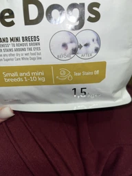 Сухий корм для собак дрібних порід з білою шерстю Nature's Protection Superior Care White Dogs Adult Small з ягням 17 кг (4771317459930) фото від покупців 2
