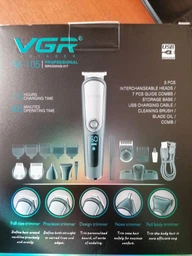 Машинка для стрижки VGR V-105 для стрижки волос, бороды и усов фото от покупателей 7