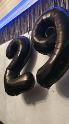 Кулька Цифра "9" (76 см) колір - чорний