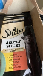 Упаковка вологого корму для кішок Sheba з куркою в соусі 85 г 28 шт (4770608264154) фото від покупців 8