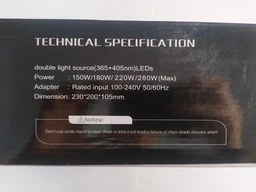 Профессиональная LED+UV лампа для маникюра SUN х15 MAX Pro 66 LED 180 W белая с вентилятором для наращивания ногтей фото от покупателей 5