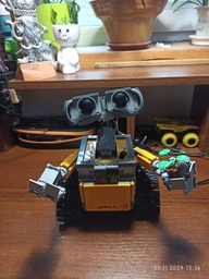 Конструктор Воллі інтерактивний робот Wall-E супер іграшка для дітей збірна модель дитячий мультфільм WALL E роботизований колекційний набір для хлопчиків та дівчаток що розвиває різнокольоровий оригінальний подарунок дитині 687 деталей OnePro 68358 фото від покупців 14