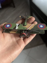 Металлический 3D конструктор "Британский истребитель Sopwith Camel", Metal Earth, ME1023