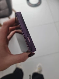 Чохол ударостійкий Wave Metal Color Case with MagSafe + лінзи на камеру для Samsung Galaxy S22 Ultra Deep Purple фото від покупців 1