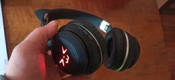 Беспроводные наушники Onvex BT612I с кошачьими ушками, RGB-подсветкой, Bluetooth 5.3, FM-радио, MicroSD, AUX, складные Blue-Pink фото от покупателей 18