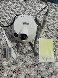 Фрезер для маникюра Nail Master DM-202 65W 45000 об. мин розовый + подарок 6 алмазных фрез фото от покупателей 5