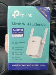 Ретранслятор TP-LINK RE305 WiFI5 / AC1200 / 100 Мбит/с / Поддержка MESH фото от покупателей 3