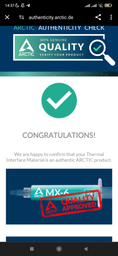 Термопаста ARCTIC MX-4 4 г (ACTCP00002B) фото від покупців 4