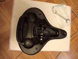 Мягкое велосипедное седло с анатомическим отверстием ROCKBROS AQ-6090 Черный с желтым (RB-AQ-6090-4028) фото от покупателей 7