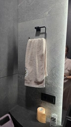 Тримач-кільце для рушників HANSGROHE AddStoris 189мм прямокутний металевий бронза 41754140