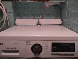 Полка MBM HOME BP-3 клеящаяся пластиковая белая