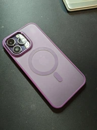 Чохол Color Matte Case With MagSafe iPhone 14 Pro Max Black фото від покупців 1