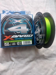 Шнур YGK X-Braid Braid Cord X4 150м #0.8/0.148mm 14lb/6.3kg,5545.03.12