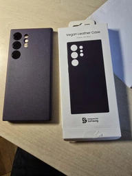 Чехол Samsung Vegan Leather Case GP-FPS928HCAVW для Samsung Galaxy S24 Ultra Dark Purple (6974994161259)