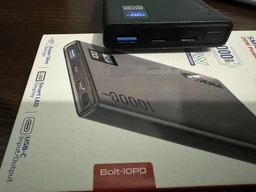 УМБ Promate Bolt-20PD 20000 mAh USB-А 2xUSB-С Black (bolt-20pd.black) фото від покупців 4