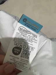 Набор антиаллергенных подушек Sleepingg 50х70 см аналог лебяжьего пуха белая х 2 шт (2200004314471_1) фото от покупателей 16