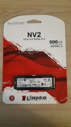 Накопитель SSD 500GB M.2 NVMe Kingston NV2 M.2 2280 PCIe Gen4.0 x4 (SNV2S/500G) фото от покупателей 6