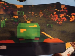 Ігрова поверхня Minecraft Zombie Attack 300*600 3мм