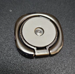 Тримач для телефону PopSockets з кільцем металевий золотистий фото від покупців 3
