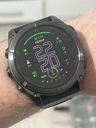 Смарт-часы GARMIN Fenix 8 47mm AMOLED Sapphire Titanium w. Spark Orange/Graphite Silicone Band (010-02904-10/11) фото от покупателей 2