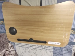 Складаний столик для ноутбука планшета з місцем під чашку та 4 входами USB 60 х 40 см фото від покупців 9