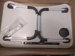 Складаний столик для ноутбука планшета з місцем під чашку та 4 входами USB 60 х 40 см фото від покупців 8