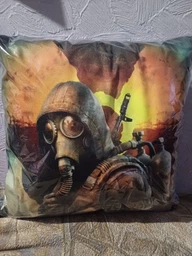 Подушка «S.T.A.L.K.E.R. 2» (Сталкер 2) 40 × 40 см двухсторонний принт DU-GAR (podushka-0167) фото от покупателей 1
