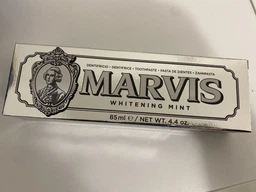 Зубная паста отбеливающая "Мята" - Marvis Whitening Mint Toothpaste (мини) 10ml (10ml) (935545-1190439-2) фото от покупателей 2