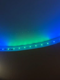 Светодиодная LED лента RGB 15 метров, SMD 3535, 24 В, Bluetooth, пульт и блок питания (SD103BB) фото от покупателей 5