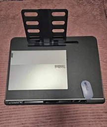 Столик для ноутбука VHG K7 з органайзером та підставкою 17`` 600 x 450мм, Laptop Table, Black