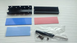 Радіатор Ewell для M. 2 NVMe SSD, red (EW328) фото від покупців 2