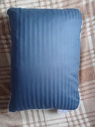 Подушка ортопедическая MirSon Стружка Memory №4027 Satin Stripe 30-0019 Blue WoMen 59х43х10 см (2200006422372) фото от покупателей 2