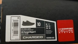 Кроссовки беговые Under Armour ROGUE 4 черные 41 3026998-002 фото от покупателей 4