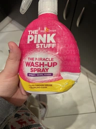Засіб для миття посуду та чищення всіх поверхонь від жиру Pink Stuff Wash-Up Spray 500 мл