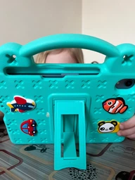 Детский чехол Junior Case Tablet на iPad Mini 6 (8.3") / бирюзовый