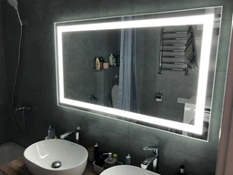 Зеркало с LED подсветкой SR-029 (1200х700мм) фото от покупателей 1